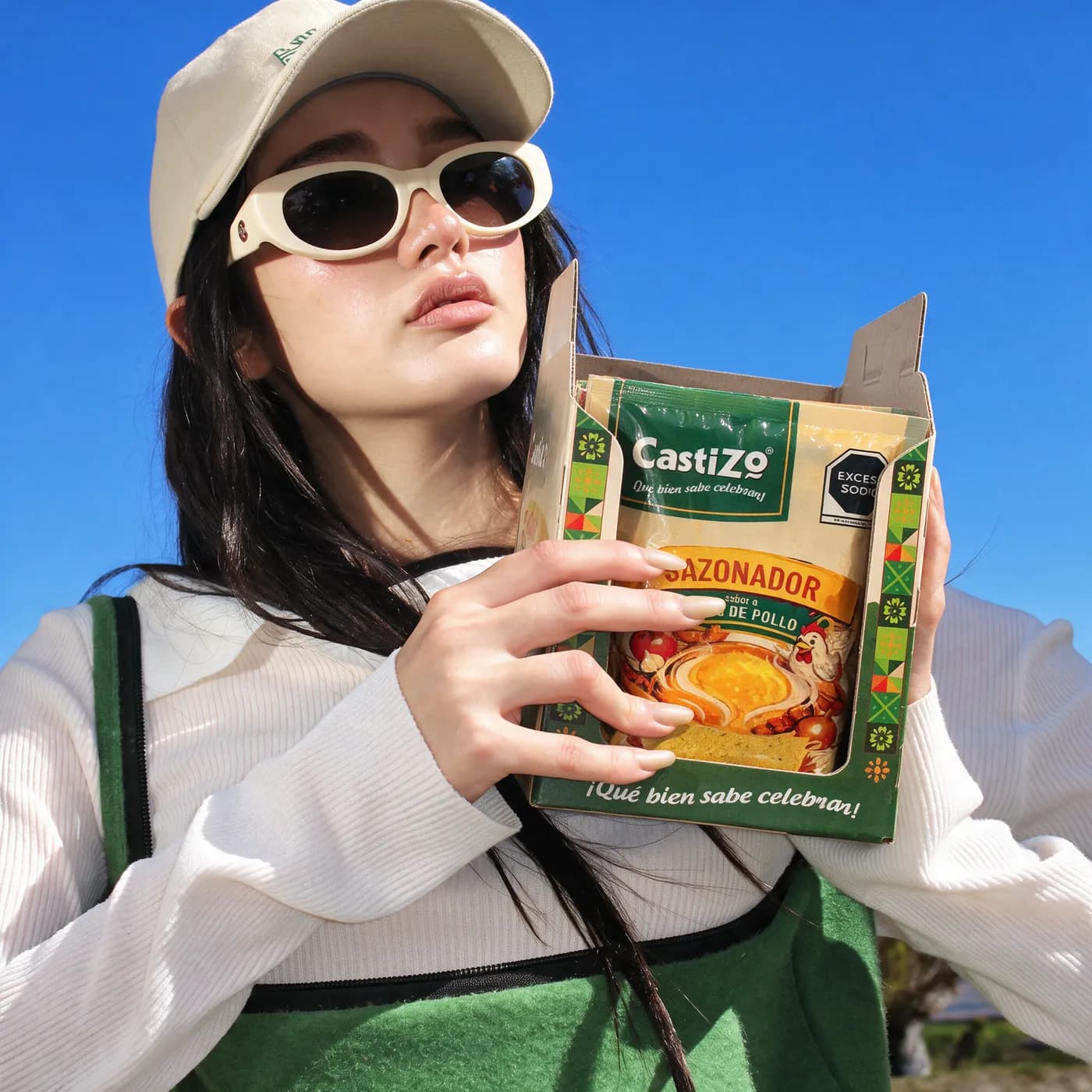 Exhibidor de sazonador Castizo sabor pollo